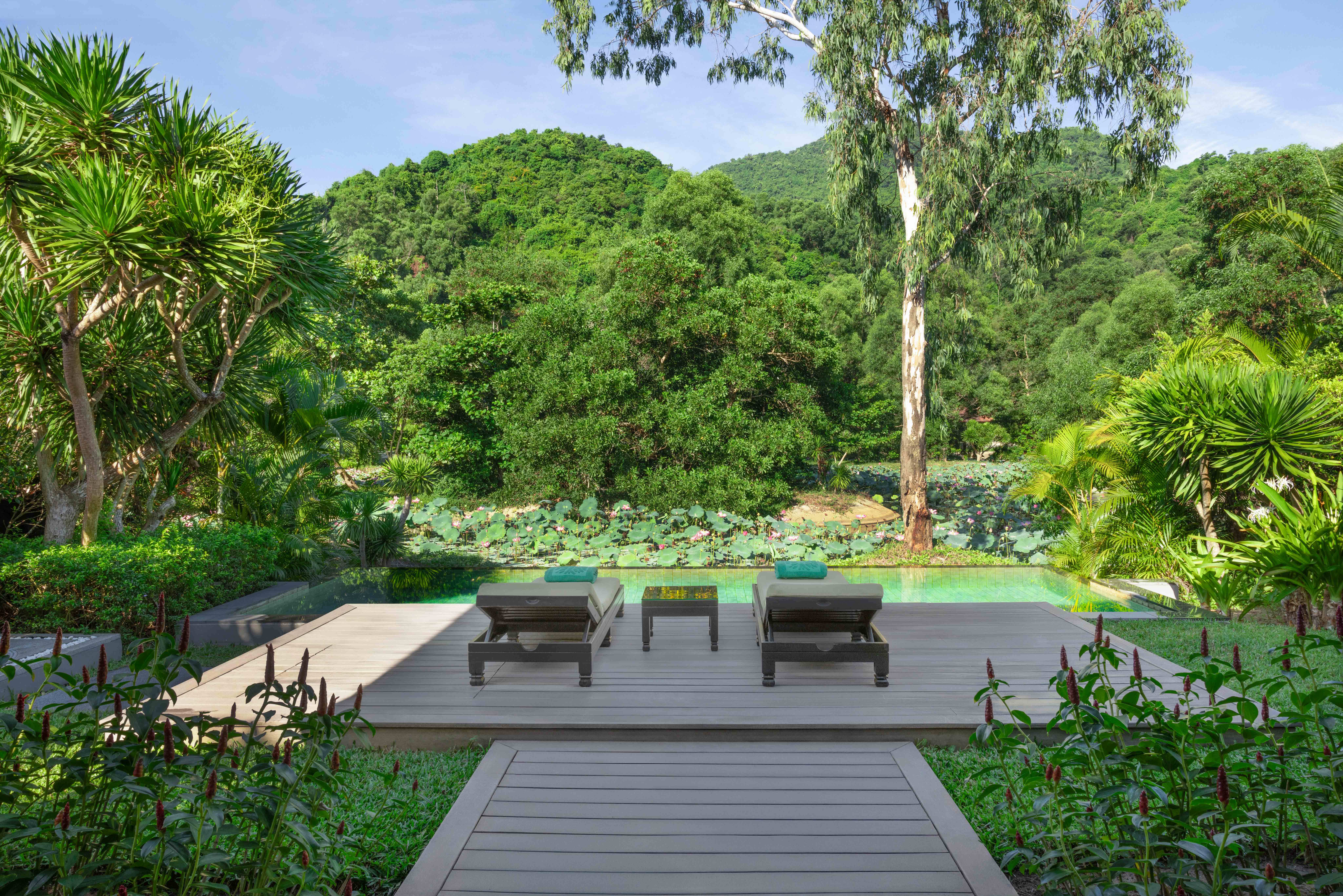 banyan tree lang co lagoon pool villa